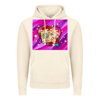 Vintage Artic valentines day playing cards and pearl watercolor Vintage Hoodie - AdoDesignShop