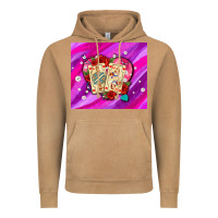 Vintage Camel valentines day playing cards and pearl watercolor Vintage Hoodie - AdoDesignShop