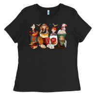 Black harry coffee cups Ladies Tee - Zillion Design Studio