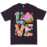Plum Love Easter Premium Tee - Neo Western