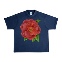 Navy Cinco De Mayo Rose Urban Heavy Tee - LillyAllenDesigns