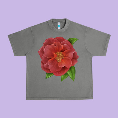 Cinco De Mayo Rose Urban Heavy Tee Designed By Lillyallendesigns