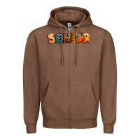 Chestnut fall senior 2023 Zipper Hoodie - BundleAndBundleShop