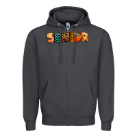 Smoke fall senior 2023 Zipper Hoodie - BundleAndBundleShop