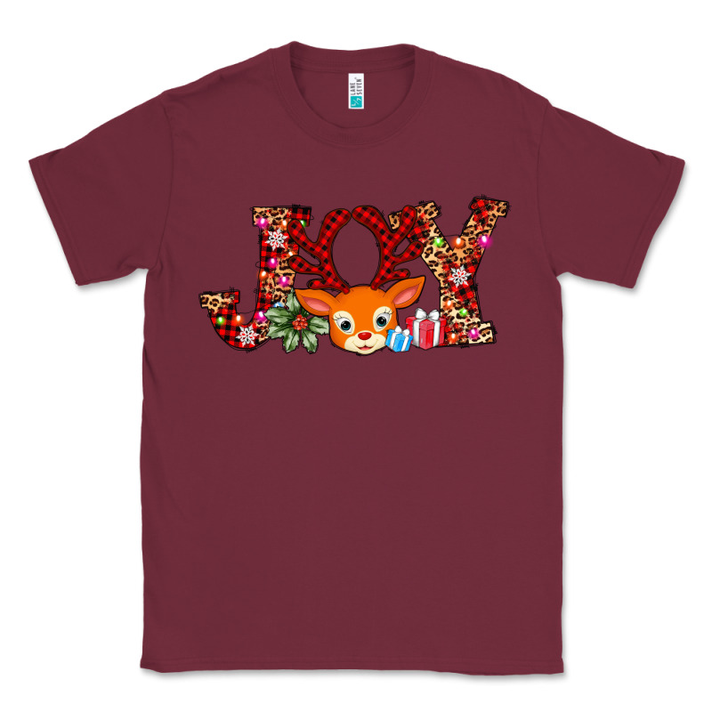 Joy Reindeer Classic Tee by AdoDesignShop | Teevron