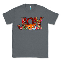Charcoal Heather joy reindeer Classic Tee - AdoDesignShop