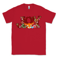 Red joy reindeer Classic Tee - AdoDesignShop