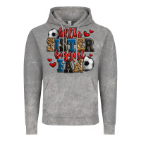 Cloud Rock little sister biggest fan soccer Vintage Hoodie - Jasminsmagicworld