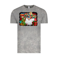 Cloud Rock Santa Claus Spanish Christmas Vintage Tee - Jasminsmagicworld