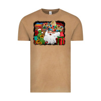 Vintage Camel Santa Claus Spanish Christmas Vintage Tee - Jasminsmagicworld