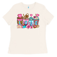 Bone valentine's day coffee cups Ladies Tee - Zillion Design Studio
