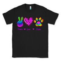 Black Peace Love Pride Classic Tee - Jasminsmagicworld