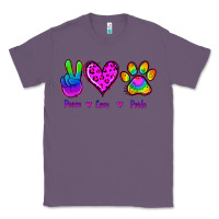 Lavender Peace Love Pride Classic Tee - Jasminsmagicworld