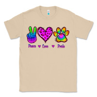 Mushroom Peace Love Pride Classic Tee - Jasminsmagicworld