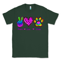 Sports Green Peace Love Pride Classic Tee - Jasminsmagicworld
