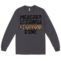 Smoke mascara leopard done Long Sleeve Tee - MaliasSmallBusiness