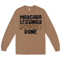 Toasted Coconut mascara leopard done Long Sleeve Tee - MaliasSmallBusiness