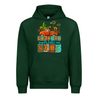 Forest Green country roads take me home olivia Urban Hoodie - OliviaCreatesArt