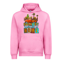 Fuchsia Pink country roads take me home olivia Urban Hoodie - OliviaCreatesArt