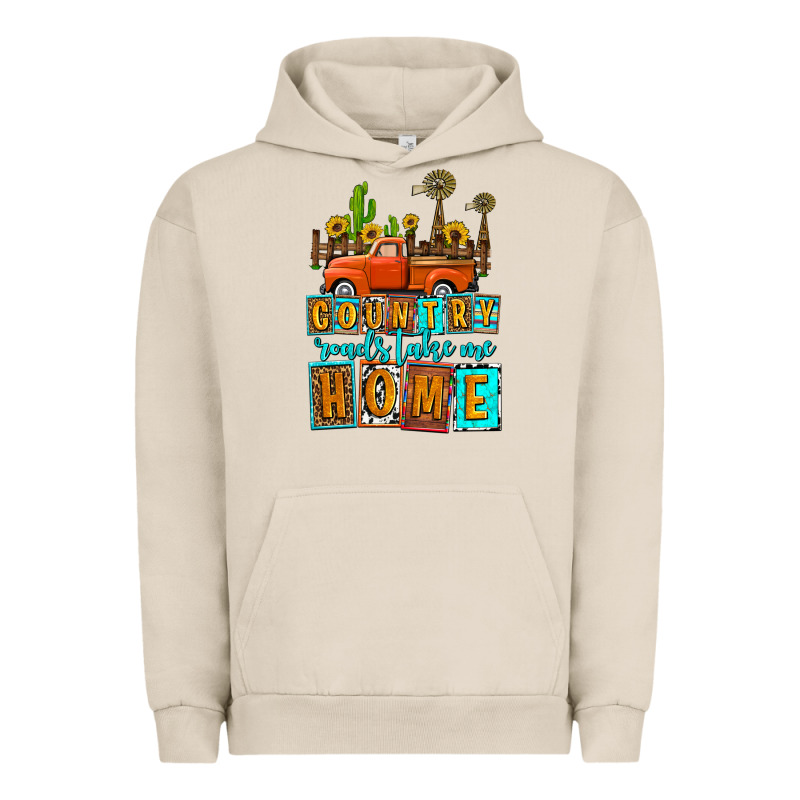 Country Roads Take Me Home Olivia Urban Hoodie by OliviaCreatesArt | Teevron