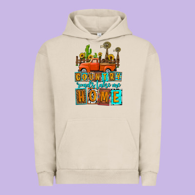 Country Roads Take Me Home Olivia Urban Hoodie Designed By Oliviacreatesart