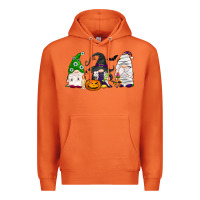 Carrot Halloween gnomes Premium Hoodie - NancyCooperArtShop