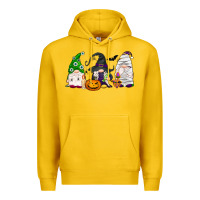 Lemon Halloween gnomes Premium Hoodie - NancyCooperArtShop