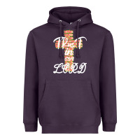 Plum Trust In The Lord Heavyweight Hoodie - Bettercallsaul