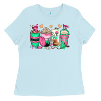 Baby Blue pharmacy coffee cups Ladies Tee - Zillion Design Studio
