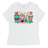 White pharmacy coffee cups Ladies Tee - Zillion Design Studio