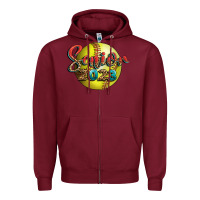 Burgundy softball senior 2023 Zipper Hoodie - BundleAndBundleShop