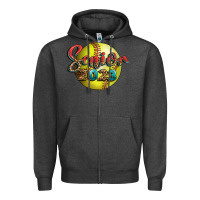 Charcoal Heather softball senior 2023 Zipper Hoodie - BundleAndBundleShop