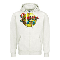 Oatmeal Heather softball senior 2023 Zipper Hoodie - BundleAndBundleShop