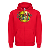 Red softball senior 2023 Zipper Hoodie - BundleAndBundleShop