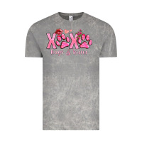 Xoxo Hugs And Kisses Paws Vintage Tee | Teevron