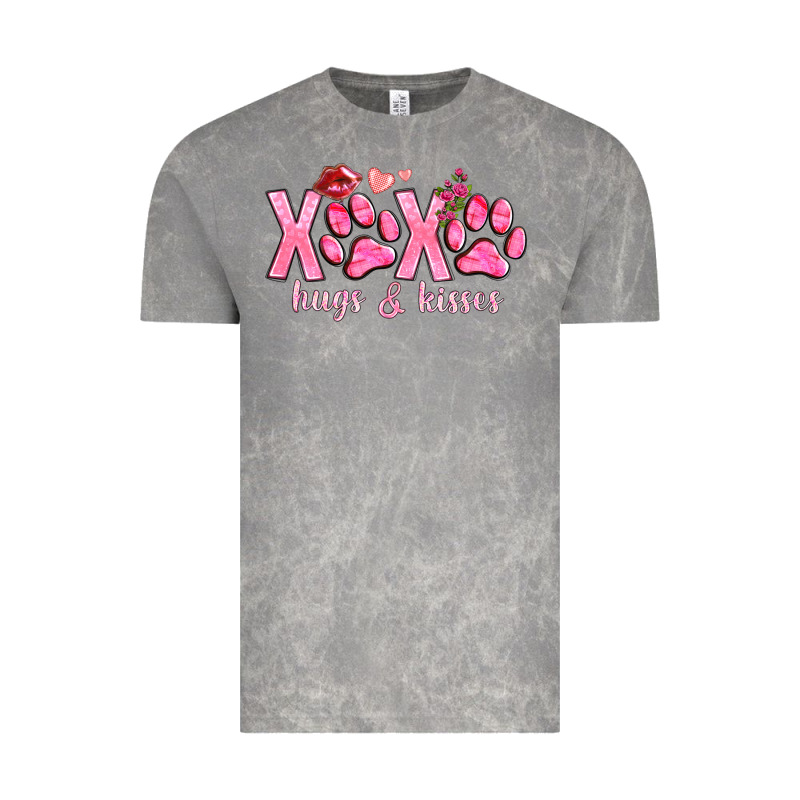 Xoxo Hugs And Kisses Paws Vintage Tee by NancyCooperArtShop | Teevron