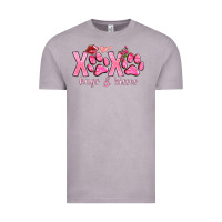 Vintage Zinc xoxo hugs and kisses paws Vintage Tee - NancyCooperArtShop