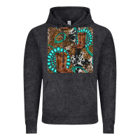 Vintage Arctic cowboy boot and gemstone Vintage Hoodie - BundleAndBundleShop