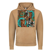 Vintage Camel cowboy boot and gemstone Vintage Hoodie - BundleAndBundleShop