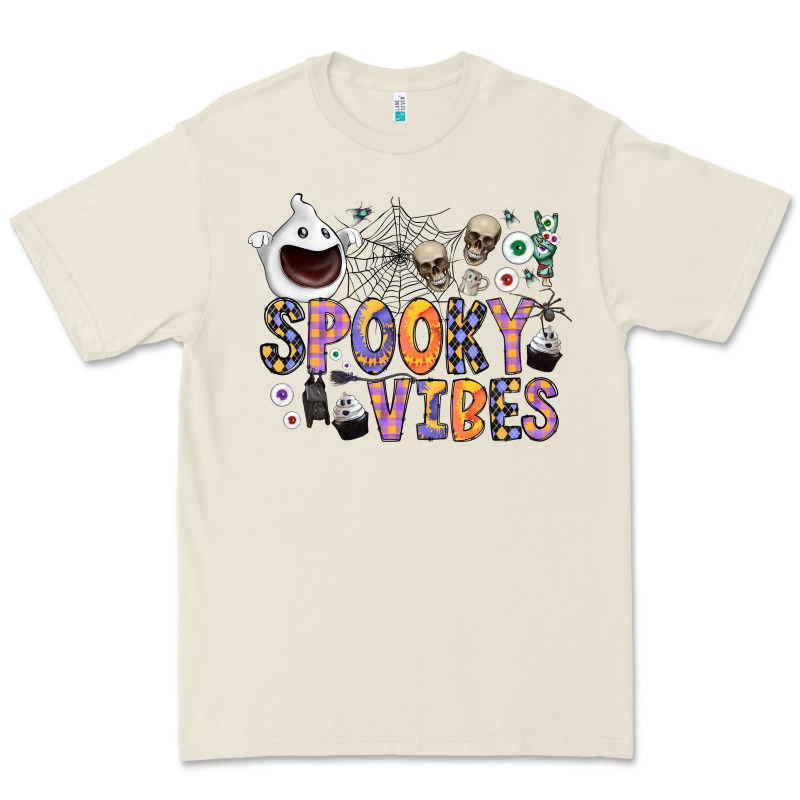 Spooky Vibes Premium Tee by CowhideDigitalArt | Teevron