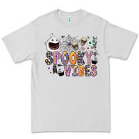 Dove Grey spooky vibes Premium Tee - CowhideDigitalArt