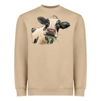Mushroom holstein heifer face Heavyweight Sweatshirt - LillyAllenDesigns