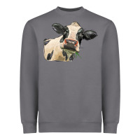 Storm holstein heifer face Heavyweight Sweatshirt - LillyAllenDesigns