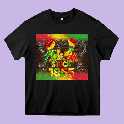 Free Ish Since 1865 Heavy Core Tee Designed By Barkaloodesign