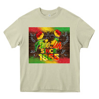 Mossy free ish since 1865 Heavy Core Tee - BarkalooDesign