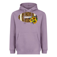 Lavender Leopard Print Footbal Heavyweight Hoodie - Bettercallsaul