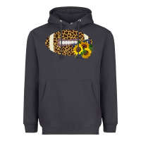 Smoke Leopard Print Footbal Heavyweight Hoodie - Bettercallsaul