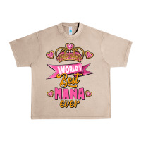 French Oak world's best nana ever Urban Heavy Tee - Jasminsmagicworld