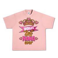 Salmon world's best nana ever Urban Heavy Tee - Jasminsmagicworld