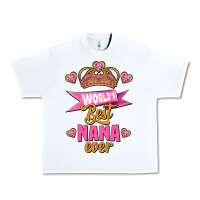 White world's best nana ever Urban Heavy Tee - Jasminsmagicworld